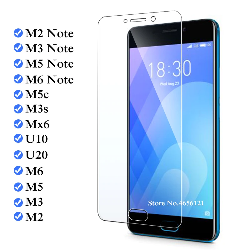 Защитный Стекло на Meizu M2 M3 M5 M6 Примечание Мэйси mx6 m5c м для детей возрастом 2 3 5 6