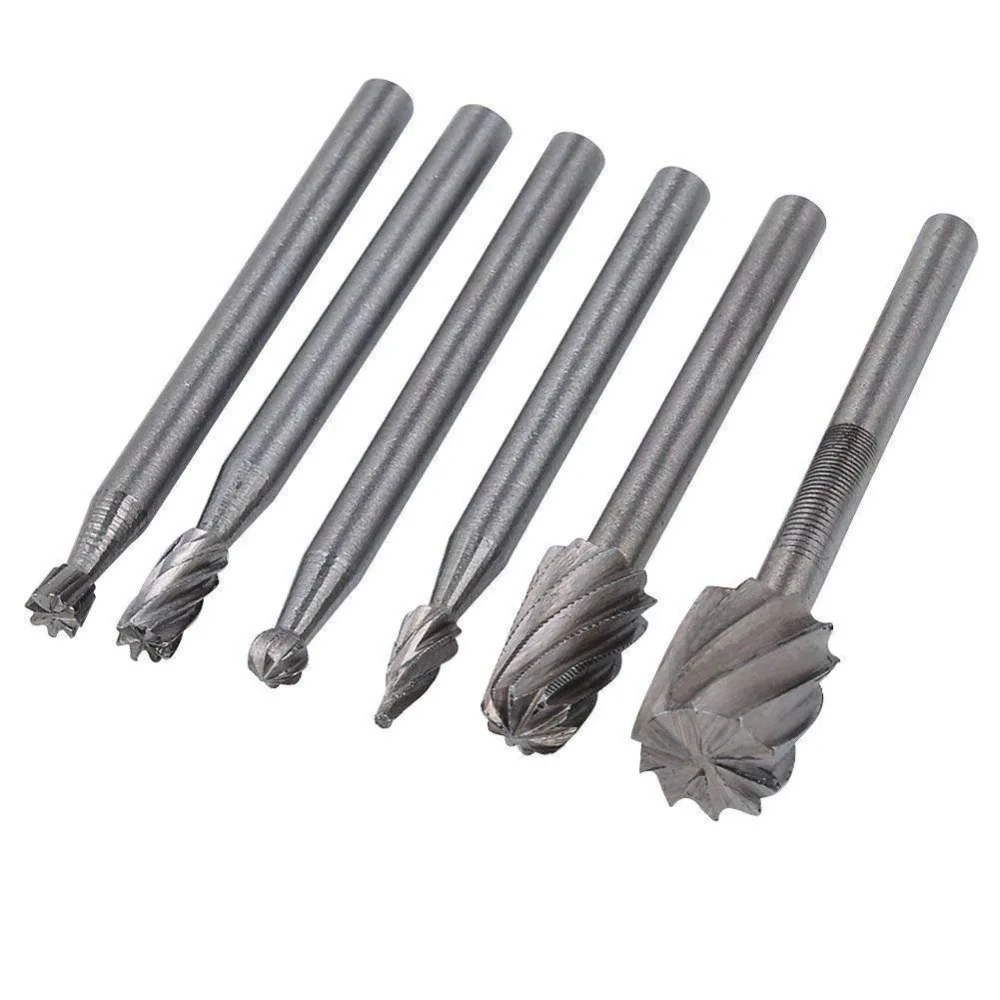 Набор фрез из быстрорежущей стали набор твердосплавных насадок для фрезерных