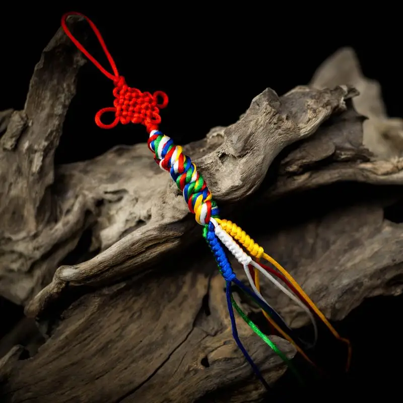 Новый год Тибет пятицветный Гонконгский Хадад узлы мир благоприятный узел