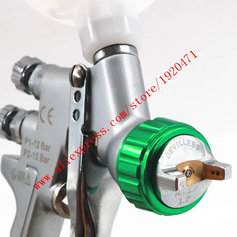 Пистолет распылитель для краски 1 2 мм 250 мл|mini paint sprayer|paint sprayerspray gun gravity |