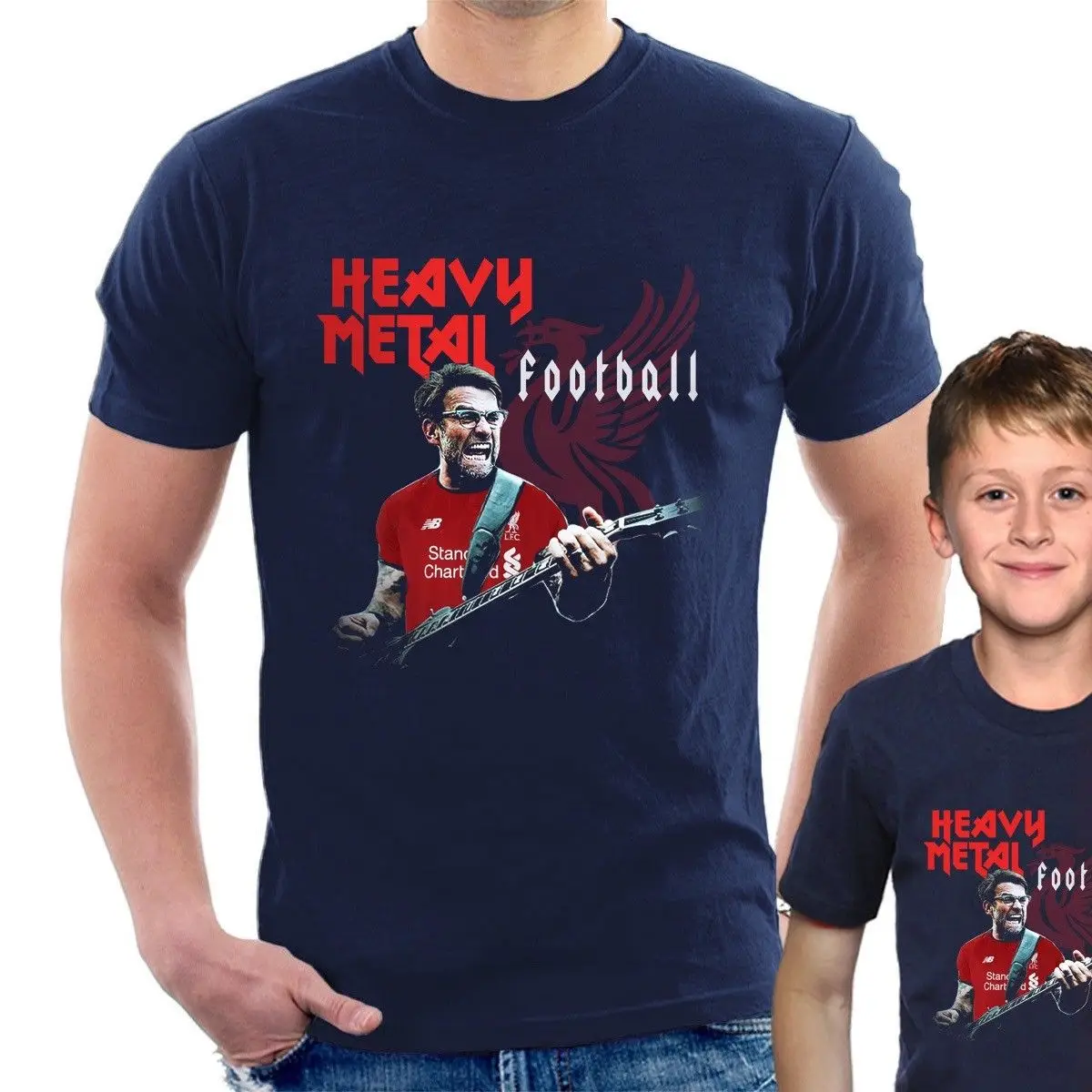 Тяжелый металлический футбольный JURGEN KLOPP Футболка Ливерпуль забавная футболка для взрослых и детей крутая Повседневная футболка с надписями Мужская Унисекс Новая мода