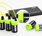 Перезаряжаемая батарея горячая Распродажа ZNTER, литий-полимерный аккумулятор 1,5 в, 3000 мАч, размер C, зарядка от USB, кабель Micro USB