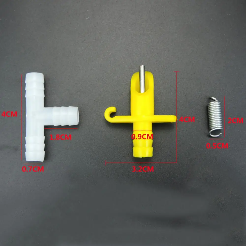 100 пластмассовое сплошное оборудование для кролика автоматический диспенсер воды оптовая продажа