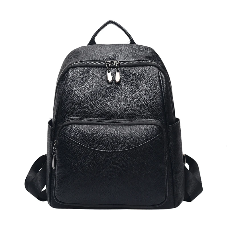Рюкзак женский из мягкой искусственной кожи вместительный 2019|Женские рюкзаки| |