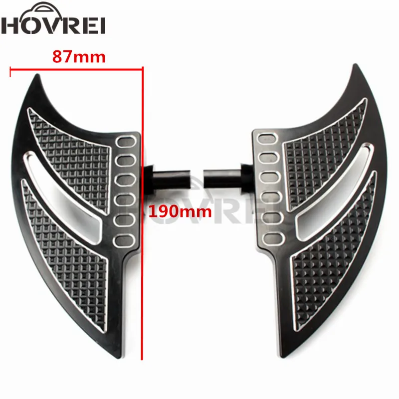 Мотоциклетные алюминиевые напольные подножки для ног педали Harley Touring Electra Glide Road
