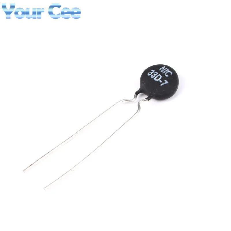 100 шт. термисторный резистор NTC 33D 7 33D7|resistor model|resistor packageresistor cement |