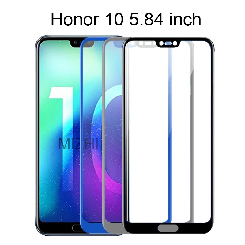 Закаленное стекло для Huawei Honor 10 Защитное Защитная пленка экрана 5 84 дюйма