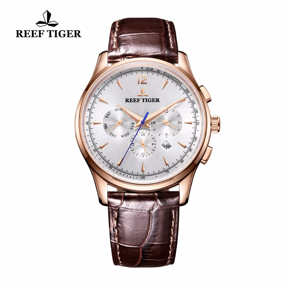 

New Reef Tiger/RT Top Brand Luxury Watch Men Automatic Mechanical Watches Date Day Watches RGA1654