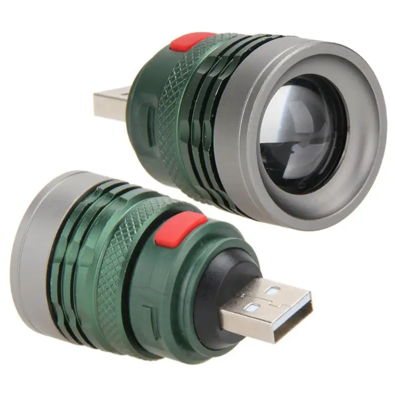 USB портативный фонарь с зарядкой компьютерный свет 3-режимная лампа для чтения