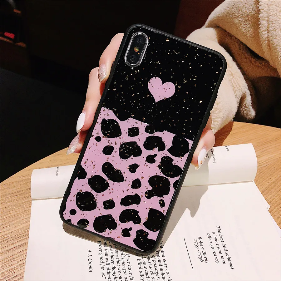 Модный Блестящий розовый чехол love для Huawei P20 Pro Nova 3 Mate 20 PRO телефона | Мобильные
