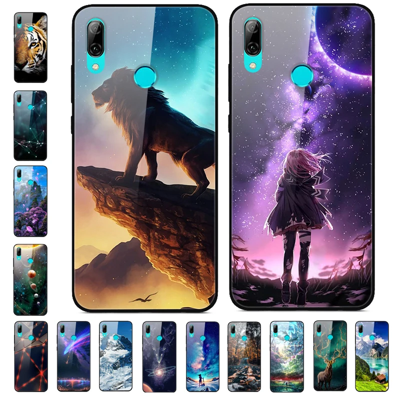 Для huawei P Smart Z чехол из закаленного стекла жесткий чехол для телефона для huawei Y9 Prime чехол s PSmart Z PSmartZ чехол задняя крышка 6,59''