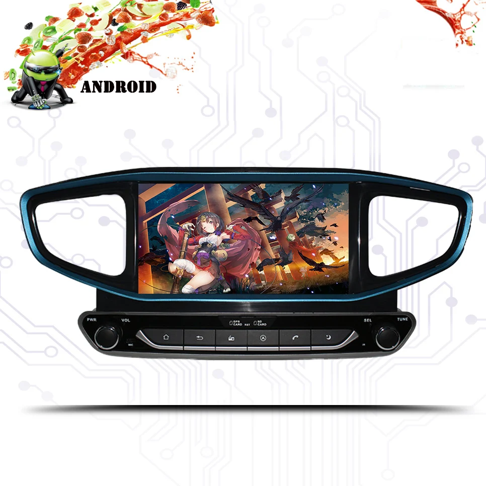 8 ''HD 4G Ram Android 9 0 автомобильное радио аудио gps nav экран 3/4g wifi Лента медиа для Hyundai
