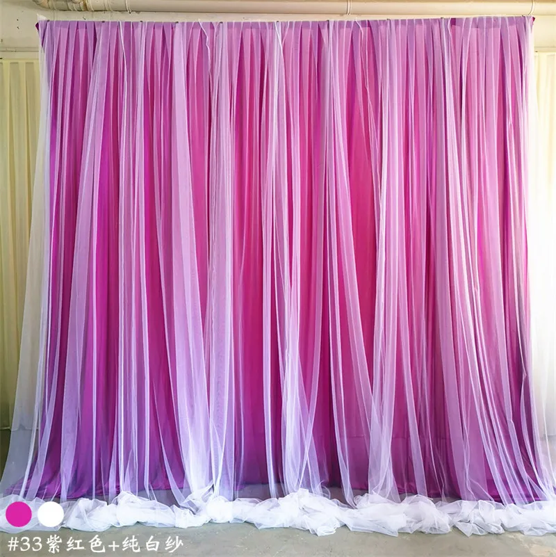 Свадебные завесы Вечерние Декорации индивидуальный Свадебный сценический фон