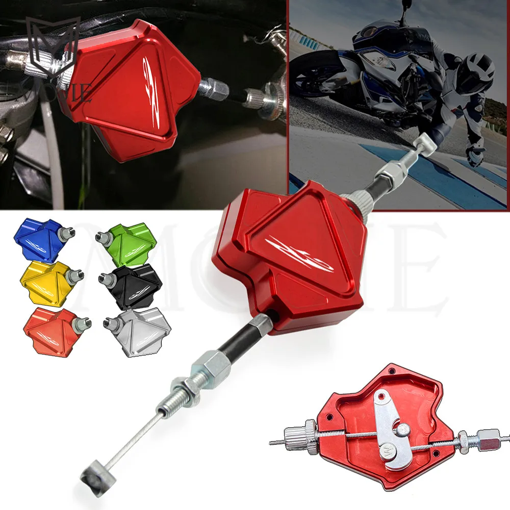 

Motorcycle CNC Aluminum Stunt Clutch Lever Easy Pull Cable System For Hyosung GT250R 2006-2010 GT650R 2006-2009 GT 250 650 R
