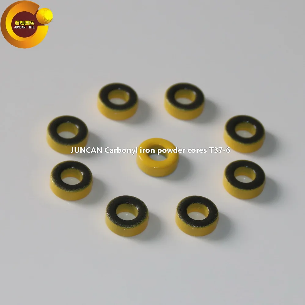 T37 6 карбониловый Железный порошковый сердечник высокочастотные магнитные