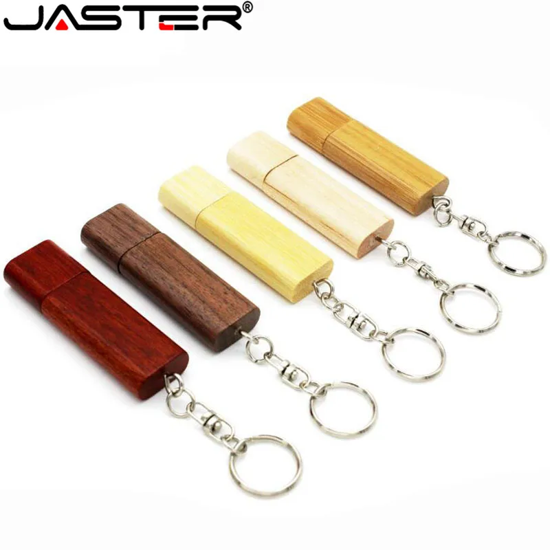 USB флеш накопитель JASTER деревянный бамбуковый 4 32 Гб|USB флэш-накопители| |