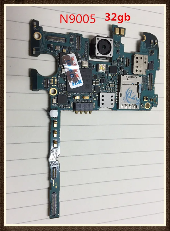 Разблокированные оригинальные Материнские платы 32 ГБ для samsung Galaxy NOTE 3 N9005 плата LTE
