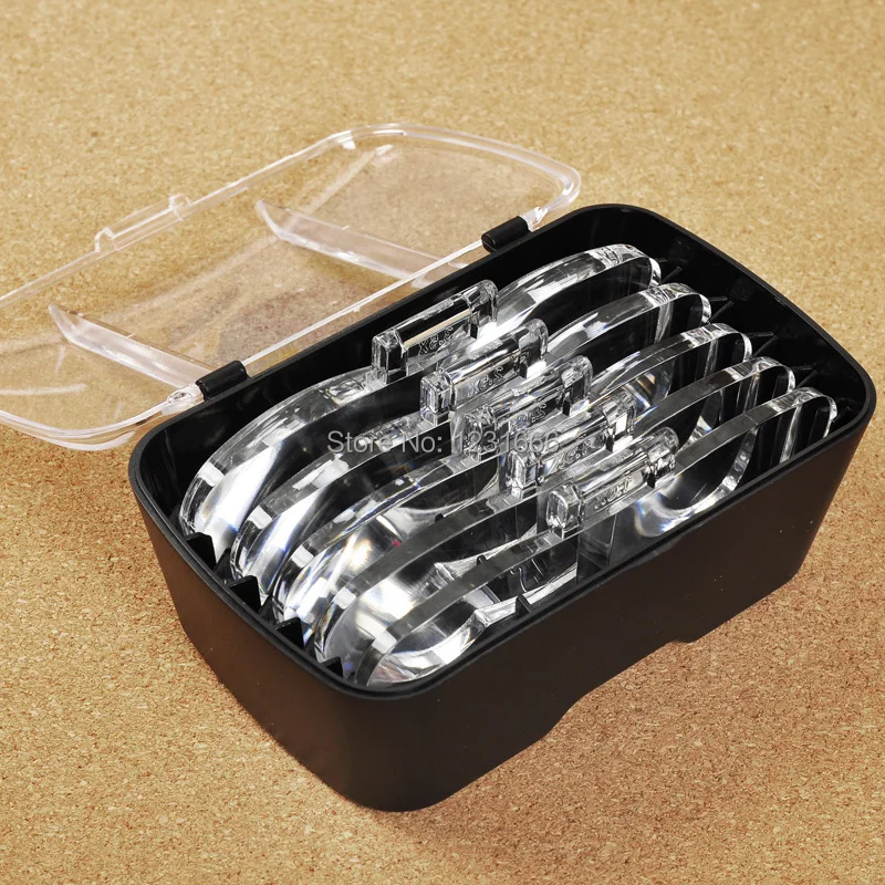 Новый ободок ремонтная лупа 5 линз 2LED светильник десять-много Lupa оптические линзы