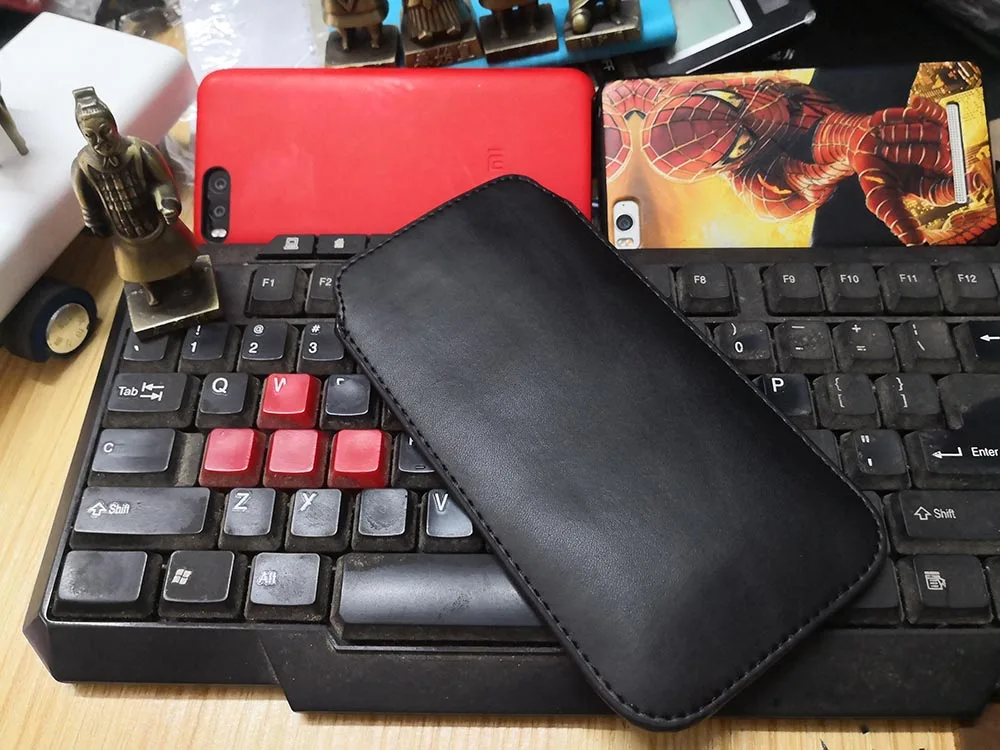 PLM12ZM pu кожаный чехол Xiaomi Mi банка питания 10000 мАч Pro 2 3 Сумка ROCK 10000 тонкий внешний аккумулятор кожаный чехол мягкий чехол