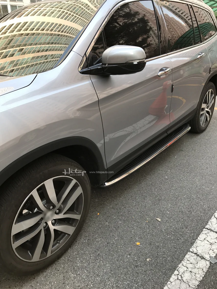 Боковая ходовая панель, боковая планка, педали для Honda Pilot, гарантия качества, нагрузка 300 кг, Акционная цена