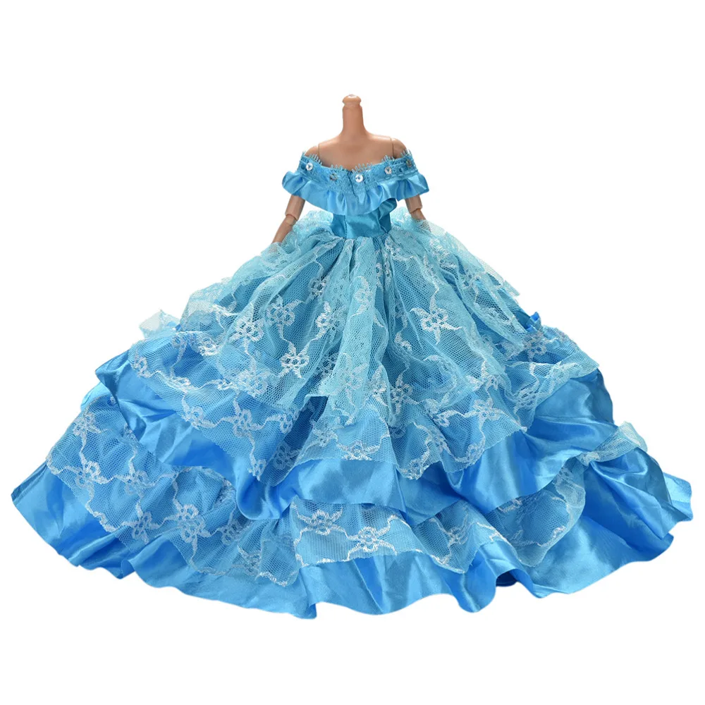 1 шт. модное красивое платье ручной работы на свадьбу принцессы для кукольных