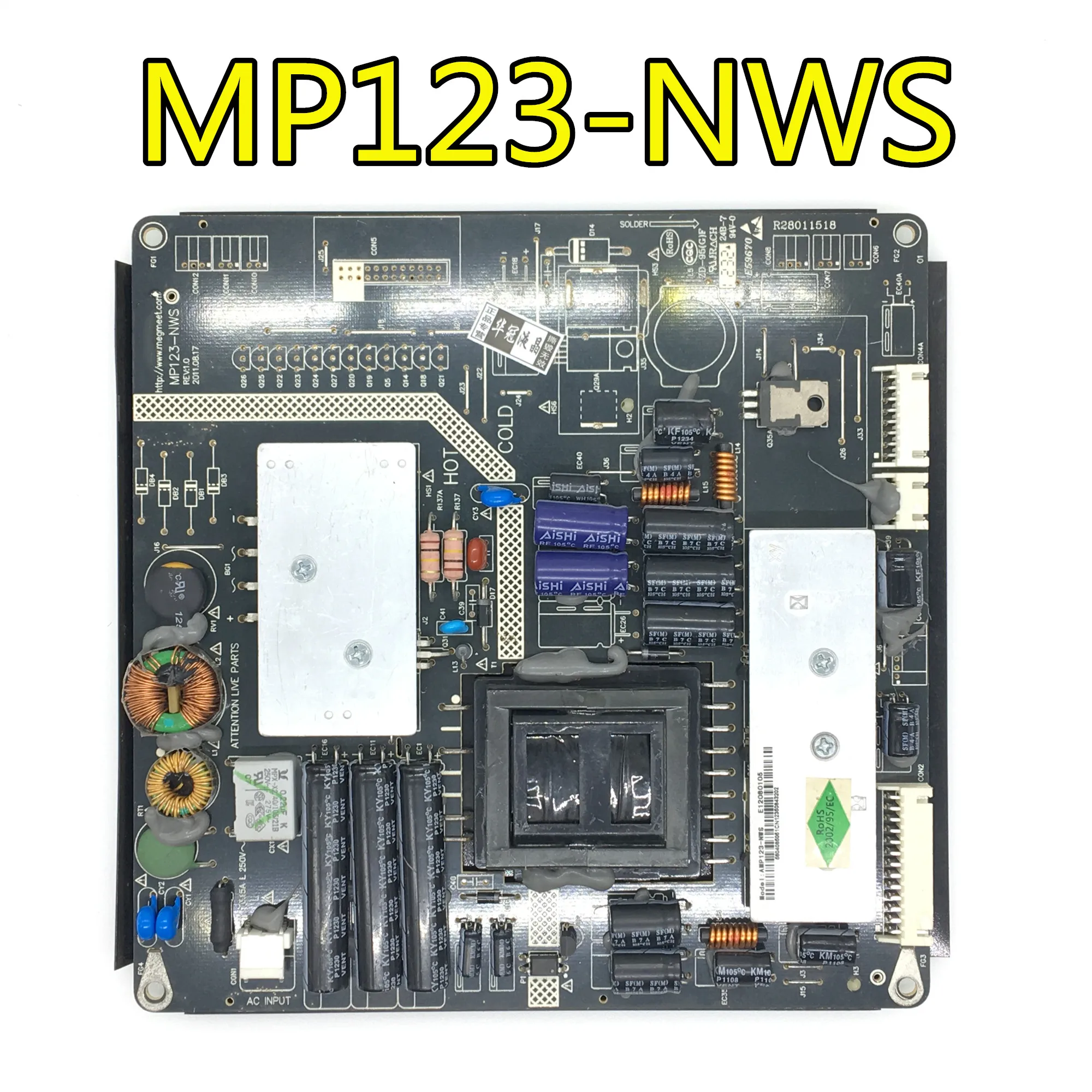 

Оригинальный 100% тест для платы питания haier LE32A370 LE32Z50 MP123-NWS MP123