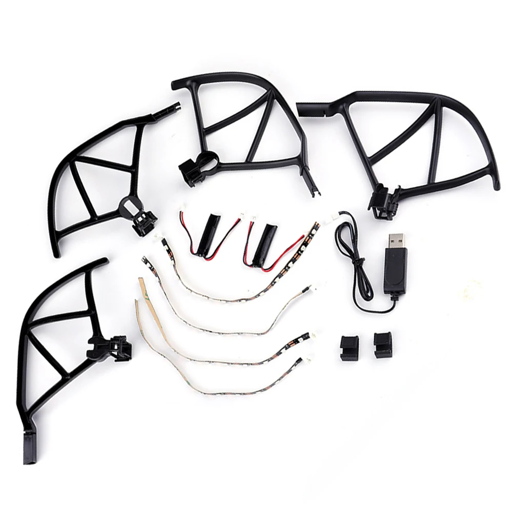 Легкий Пропеллер Защита безопасный светодиод легко монтируется usb зарядка Дрон