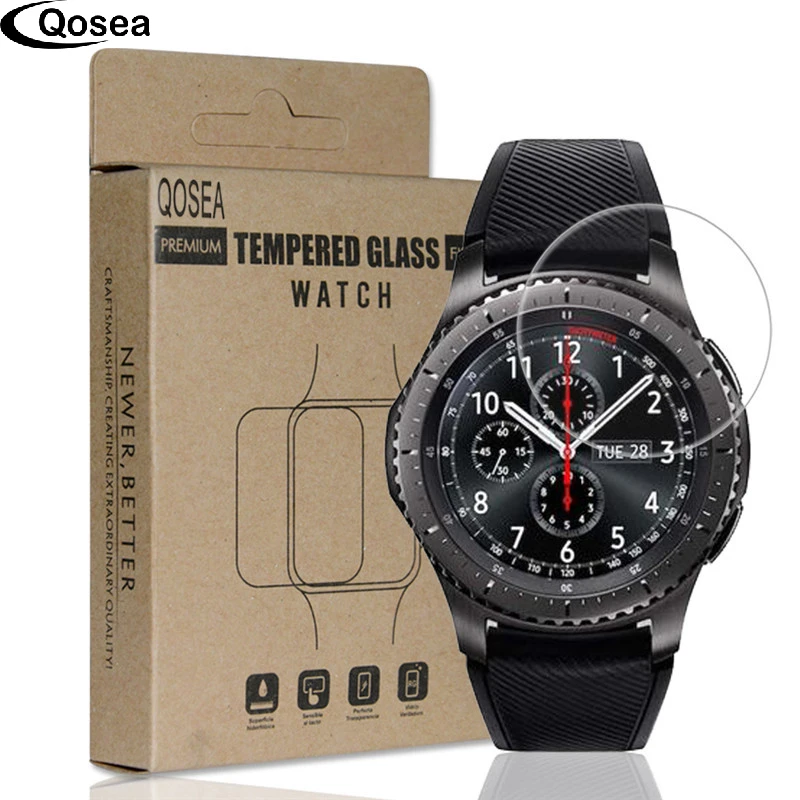 Защитный экран для Samsung Gear S3 Classic закаленное стекло Ultra Cltra 9H Frontier Защитная пленка