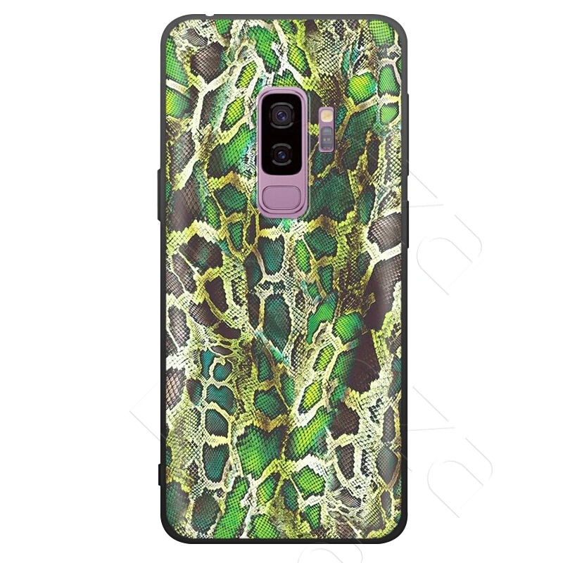 Lavaza змеиной кожи художественный чехол для Samsung Galaxy Note 10 плюс A10 A30 A40 A50 A70 M20 A20 A20S A10S
