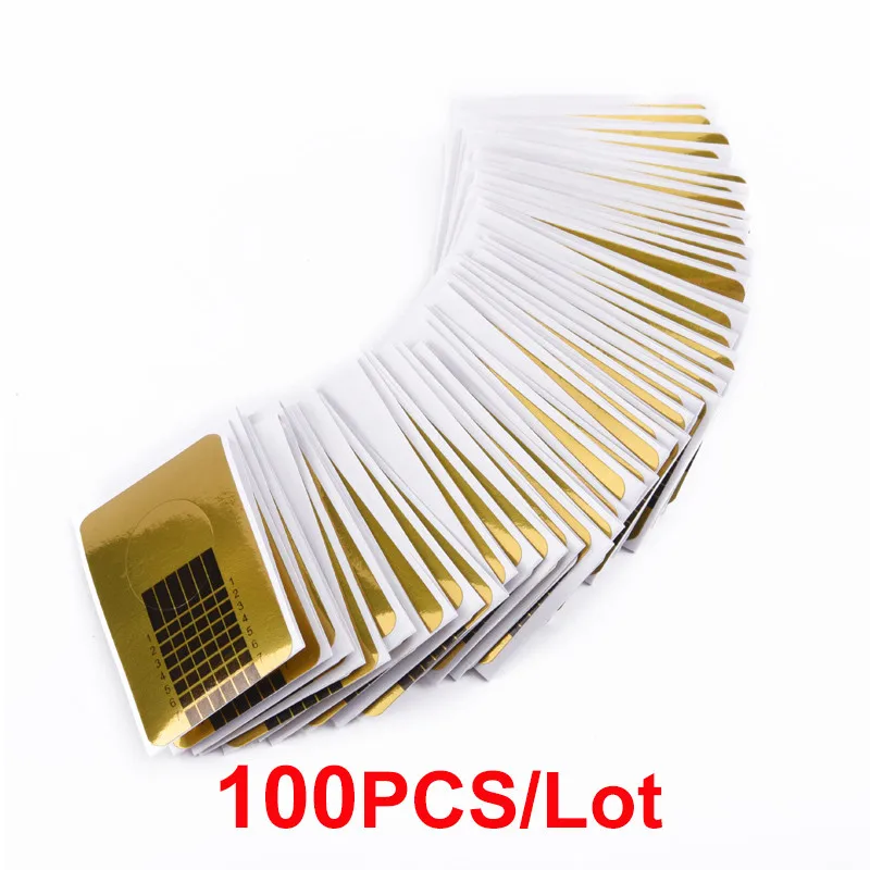 N5039 ROSALIND форма для ногтей 100 шт./лот акрил для скульптуры лак для ногтей поли гель лак удлиненный лак для маникюра кончиков ногтей наклейки в виде инструментов - Цвет: N5039