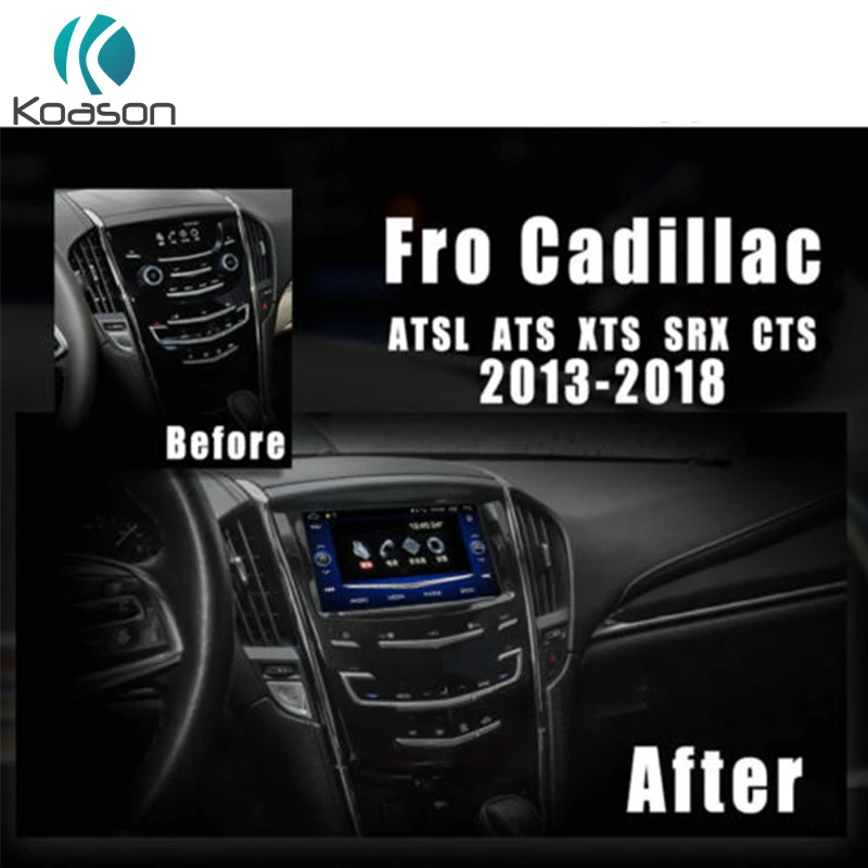 Koason gps навигация 8 &quotэкран Android OS 2 + 32g для Cadillac ATS ATSL XTS SRX CTS 2013 2018 автомобильный