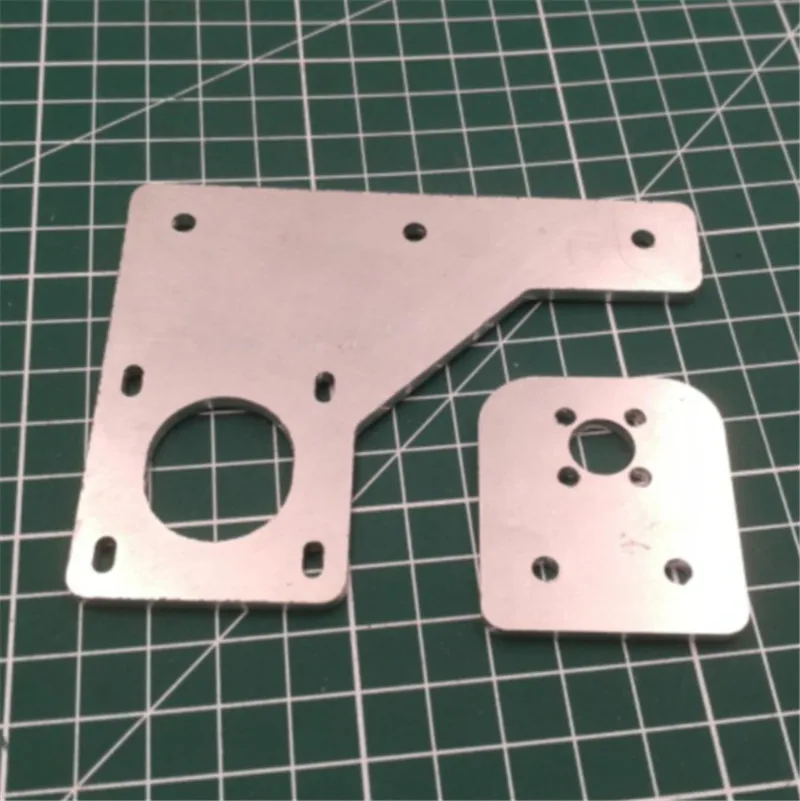 1 шт. алюминиевая двойная модернизированная пластина по оси Z для 3D принтера Tevo/HE3D