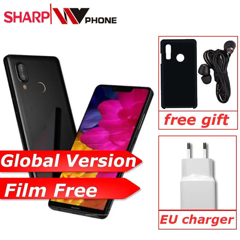 Оригинальная глобальная версия SHARP AQUOS S3 4 GB 64 Quick Charge 3 0 смартфон Octa Core 6 'ཌMP NFC
