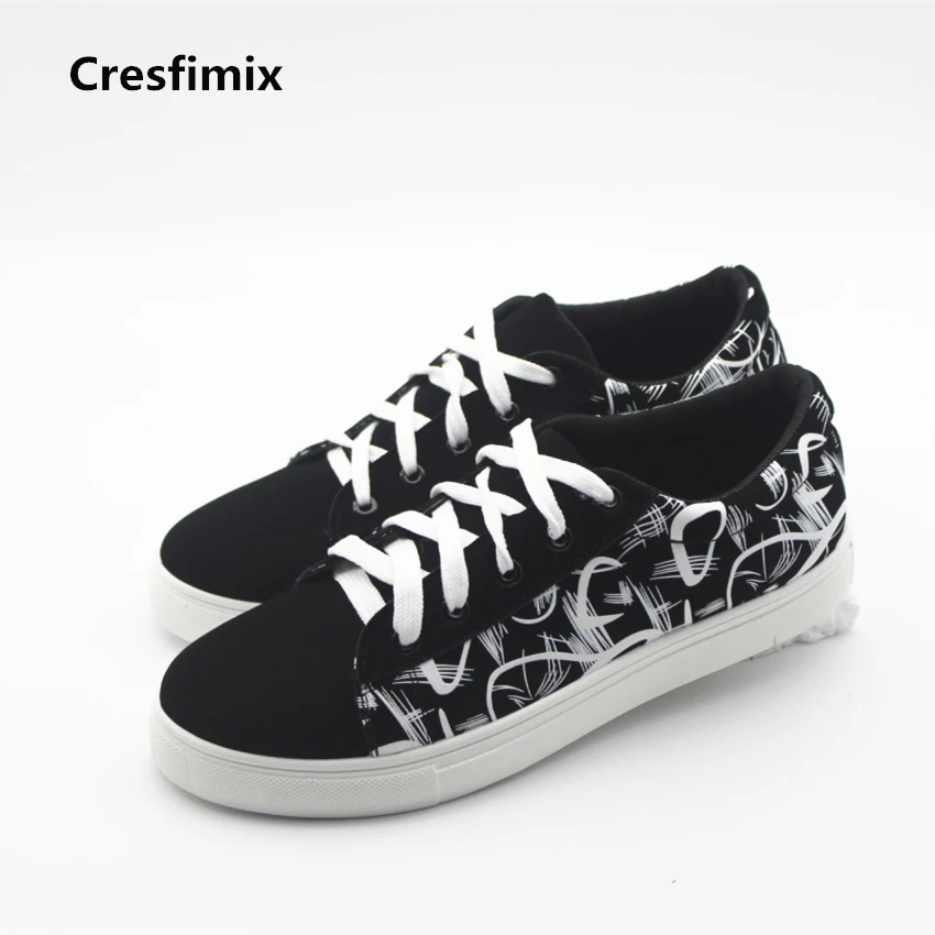 

Cresfimix men leisure plus size black shoes male comfortable casual street shoes man's pattern cool shoes zapatos hombre
