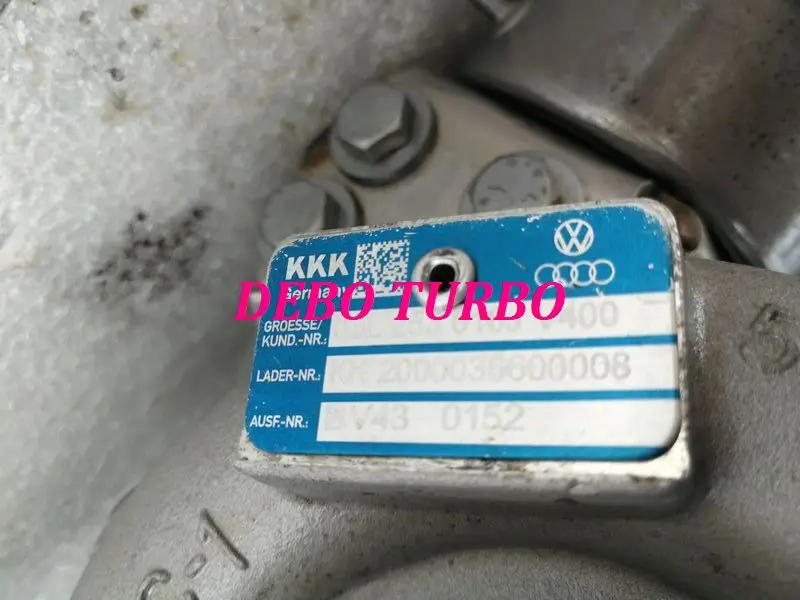 Новые оригинальные BV43 53039700152 03L253019J Турбокомпрессор Для EOS Golf V VI PASSAT B6 Scirocco Tiguan AUDI A3CBAA/CBAB/CBDA/CBDB 2,0