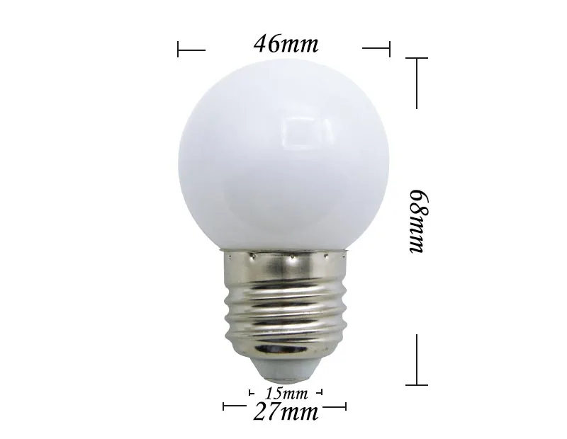 6 шт./лот 220V E27 светодиодный Красочные лампы SMD2835 энергосберегающая лампа для вечерние праздничные украшения 5 светодиодный s Bombillas 7 видов цветов светодиодный свет
