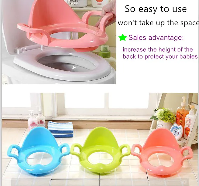 Регулируемый высокой спинкой гладкой поверхности Ребенка туалет горшок мест