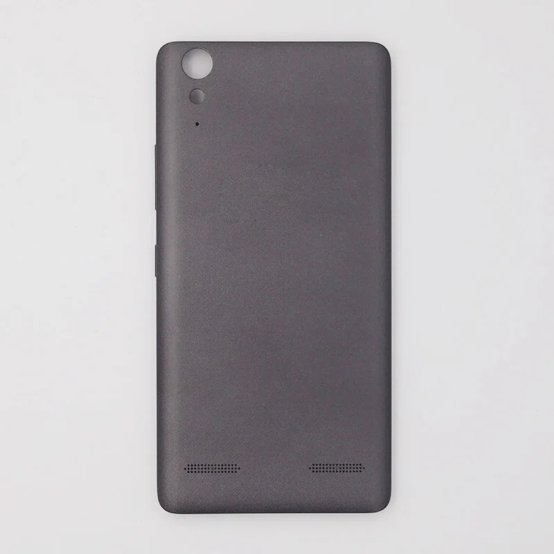 Черный Baansam Батарея дверь задняя крышка Корпус чехол для lenovo K3 A6010 с Мощность кнопки регулировки громкости - Цвет: Черный