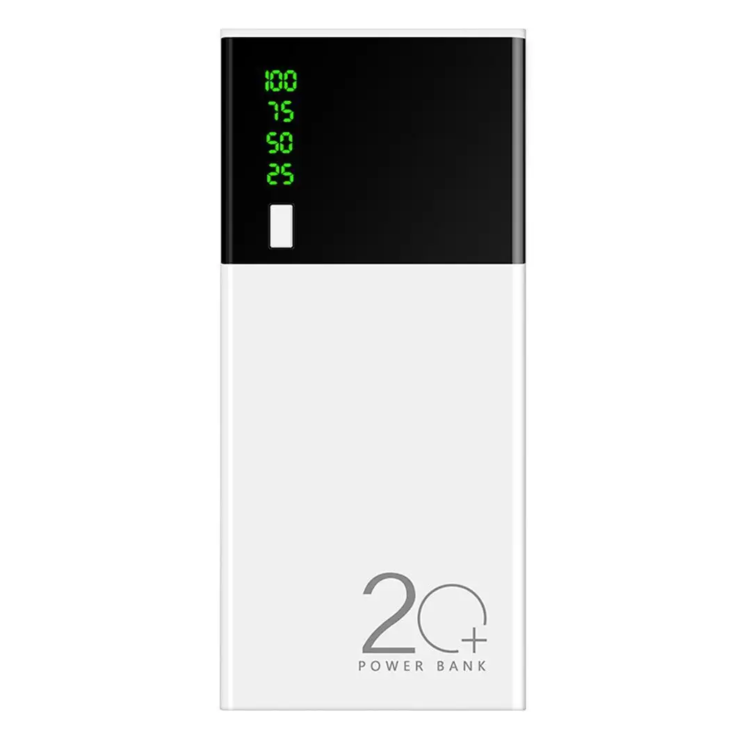 15000 мАч Dual USB power Bank Новый ЖК Внешний аккумулятор внешнее зарядочное устройство
