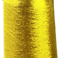 Gold 1 шт. 3600 м длина золотистый Серебристый компьютер кросс-нитки для вышивания крестиком/производственная линия/Оборудование для текстиль металлизованная Пряжа тканые для вышивки - Цвет: Gold