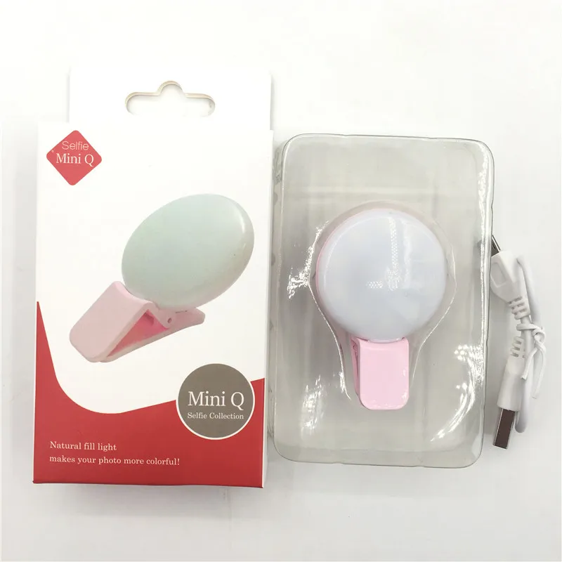 Перезаряжаемая вспышка 20 светодиодов улучшающая фотографию кольцевой