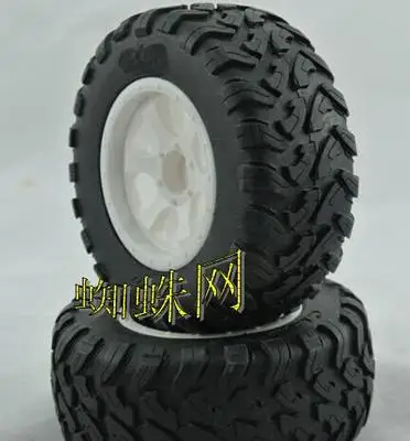 1/10 Scale внедорожные пустынные короткие шины для грузовиков qq/колеса 4 привода Vortex SS
