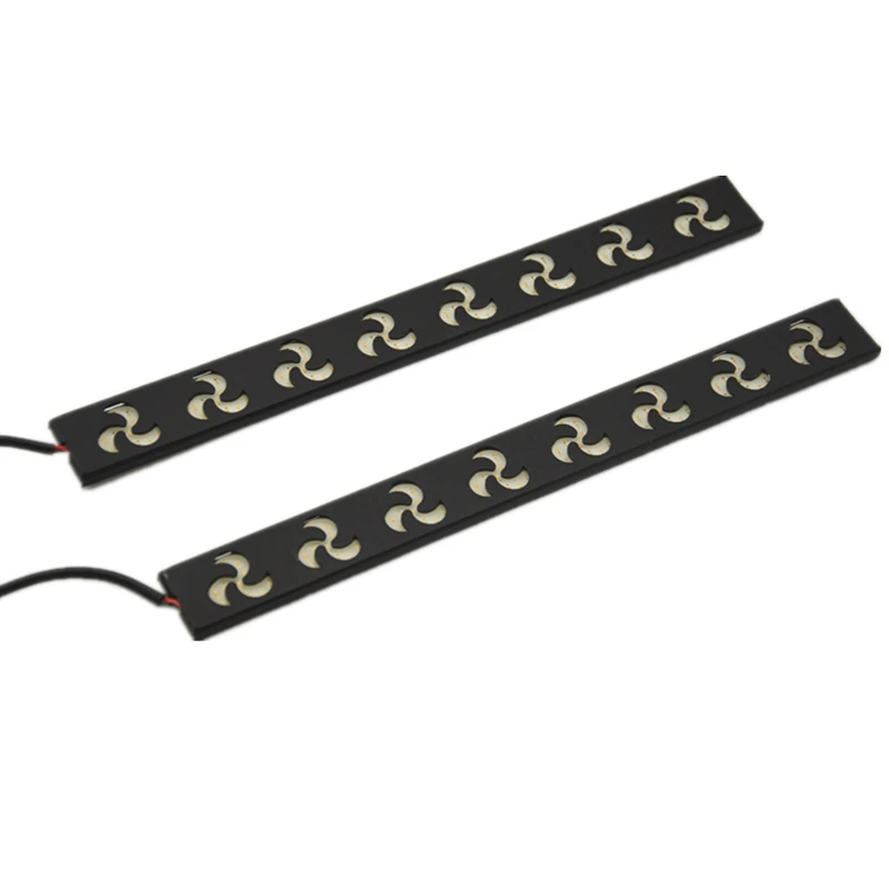2x12V 20 5 см Водонепроницаемый Автомобильный светодиодный COB DRL Вождения освещают