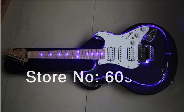 Бесплатная доставка Новый красивый кристалл акриловые F Stratocaster пользовательские