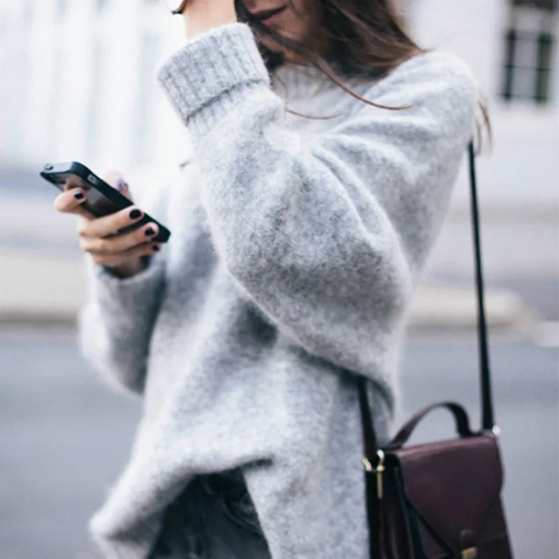 

Sweater Pullover Women 2018 Fall Winter Blouse Tops Mujer Knitwear Female Jumper Knitted Coat Sweater Femme