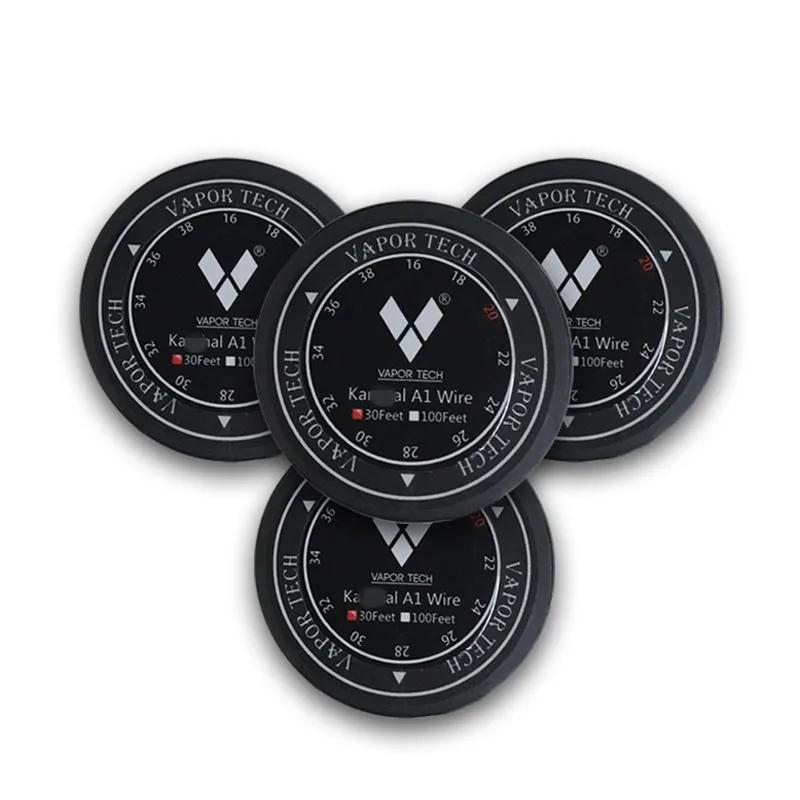 Ewinvape Vapor Tech Kantal A1 провод KA1 сопротивление провода 20 г 22 г 24 г 26 г 28 г 30 г 32 г Калибр нагревательные провода для распылитель diy rda