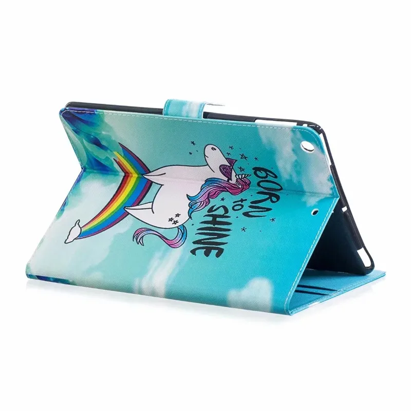 Чехол для Funda iPad Air модель A1474 A1475 A1476 милый кот Единорог щенок бабочка чехол для планшета для iPad Air 1/iPad 5 Чехол Coque