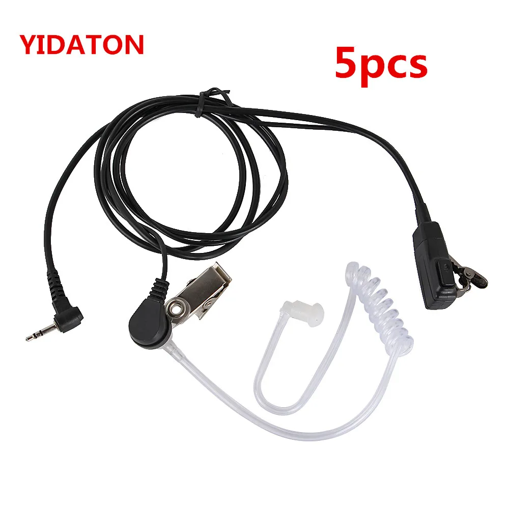 YIDATON 5 шт. Скрытая Акустическая трубка наушники гарнитура для Motorola MR350R MS350R Кобра