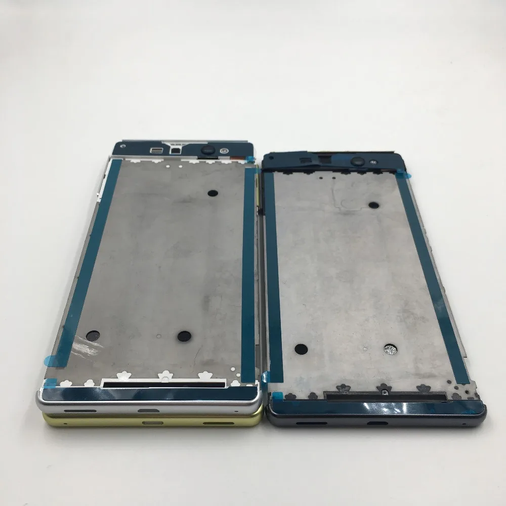 RTBESTOYZ 10 шт./лот передняя панель рамка Корпус ЖК Крышка для Sony Xperia XA Ultra C6 F3215 F3212
