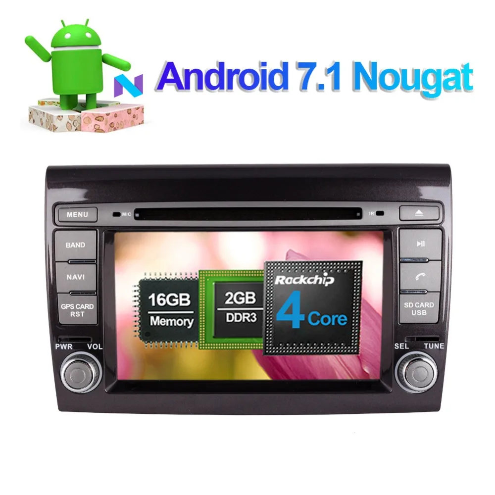 7 дюймовый Android 1/8 0 Восьмиядерный 4 Гб ОЗУ автомобильное радио стерео GPS навигация